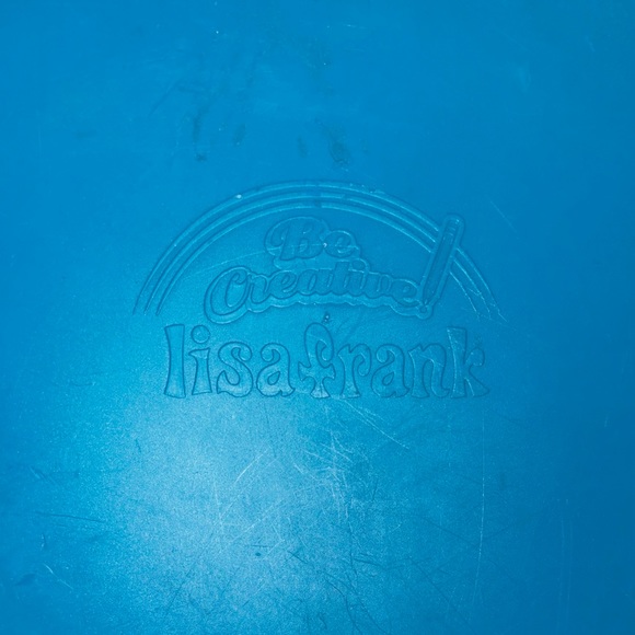 LISA FRANK Vintage CASEY CLIP BOARD Lap Art box Storage Sparkle Glitter - Picture 6 of 9